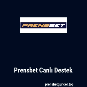 Prensbet Canlı Destek